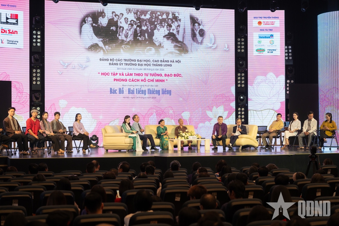 Kể chuyện Bác Hồ trên sân khấu đại học tại Thủ đô

